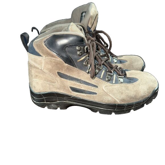 Mt Everest Yosemite Waterproof Hiking Boot  Brown Leather Lace Corey Size 5.5 - Picture 5 of 11